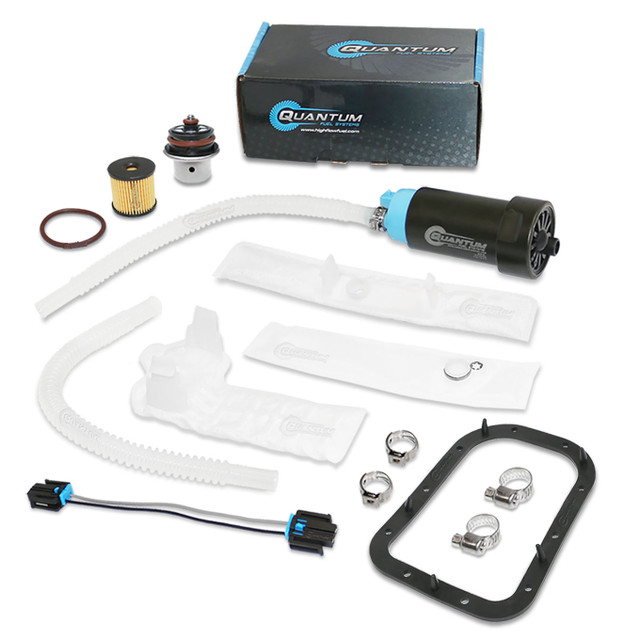 Quantum Fuel Systems OEM Replacement In-Tank EFI Fuel Pump w/ Fuel Pressure Regulator, Tank Seal, Fuel Filter, Strainer for the Harley Davidson Softtail Blackline '11-13, Softtail Breakout '13-17 & etc. Quantum Fuel Systems OEM Replacement In-Tank EFI Fuel Pump w/ Fuel Pressure Regulator, Tank Seal, Fuel Filter, Strainer for the Harley Davidson Softtail Blackline '11-13, Softtail Breakout '13-17 & etc.